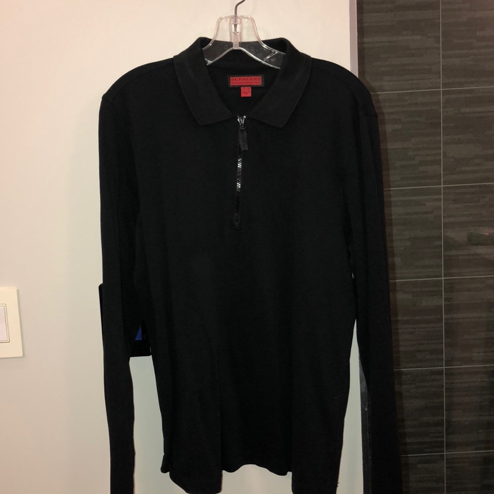 Burberry long sleeve polo